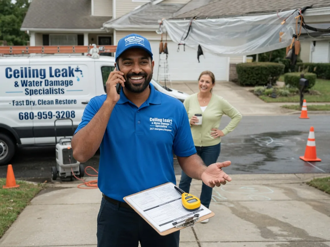 Ceiling Leak Cleanup Goodwater, AL FAQs